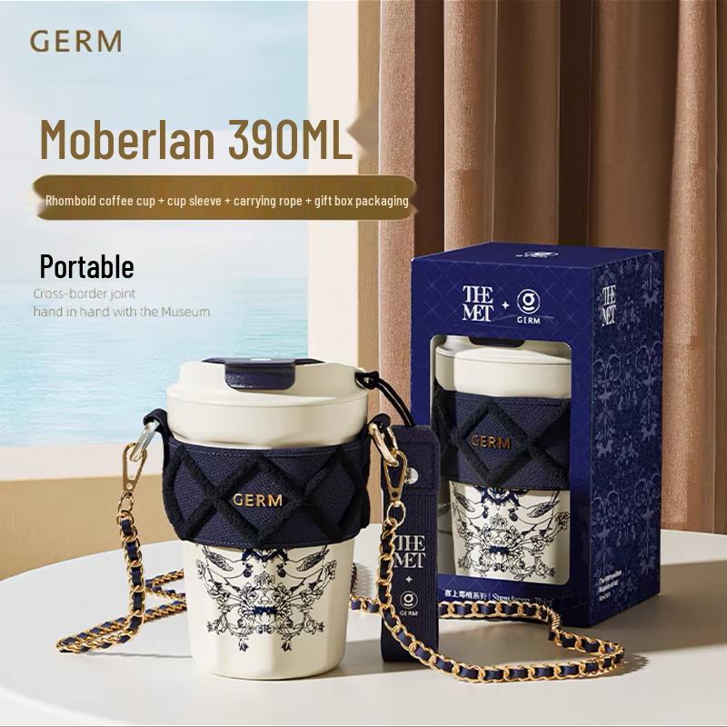 

Germ THE MET Joyful Berry Diamond Stainless Steel Coffee Cup