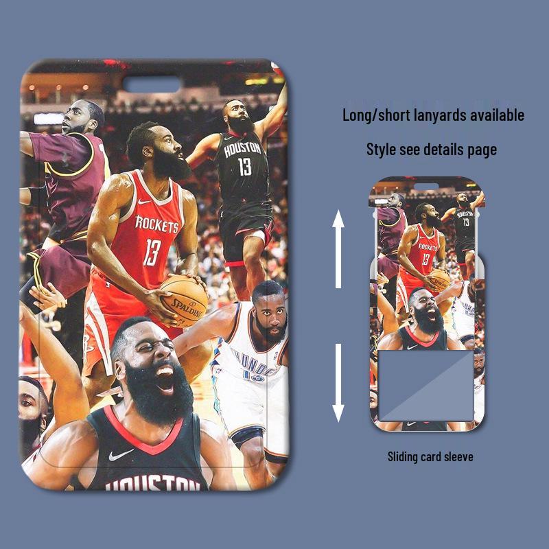 Plastic Sliding Cover Card Holder for Student, Work, or Bus Cards
