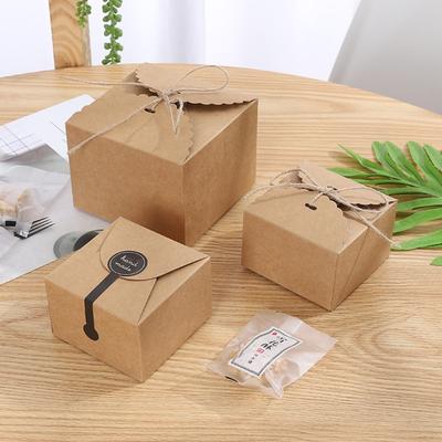 New Paper Tags For Wedding Packaging Gift Package Paper Box Candy Bag Kraft Paper