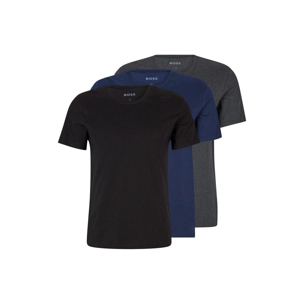 Boss Mens Logo T-Shirt (Pack of 3)