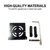 Aluminum Alloy Wear-resistant Steel Plate Fixed Seat For 1/24 Axial SCX24 RC Car Part RC Car Accessories Replacement Parts