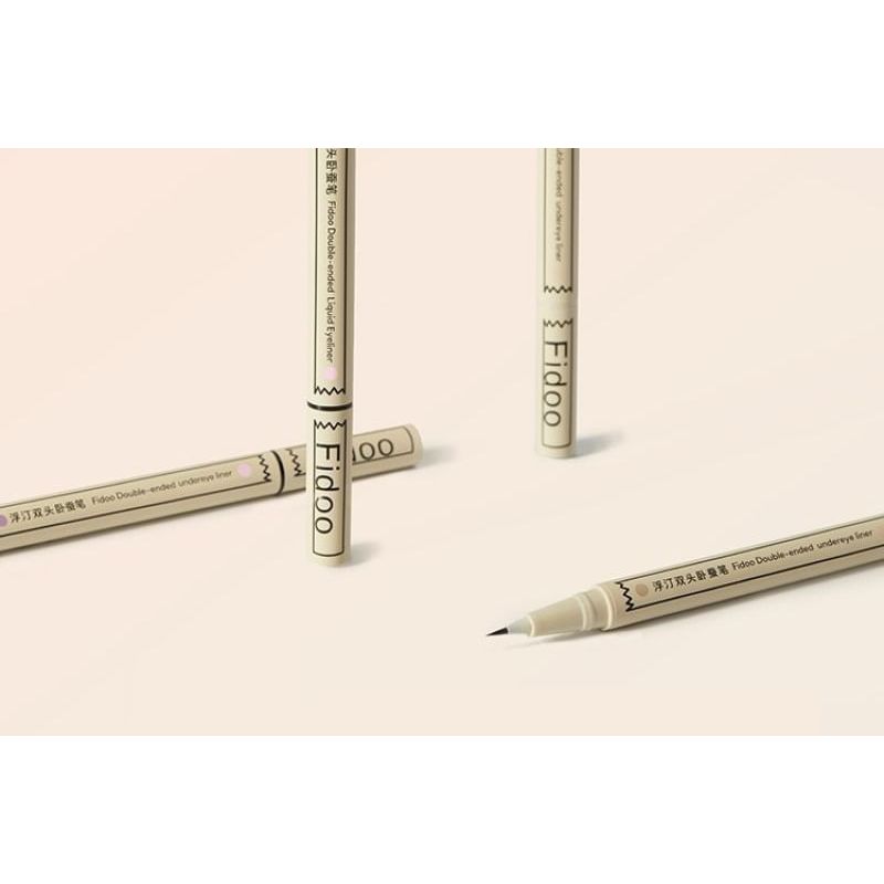 Fidoo - Double Head Liquid Eyeliner - 4 Colors