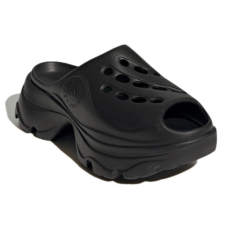 New Adidas Clogs By Stella Mccartney Core Black Women's GW2050