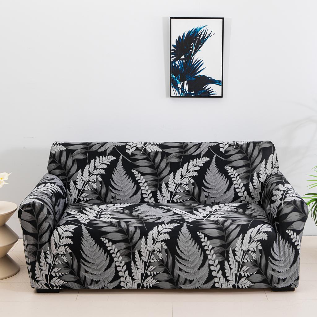 1pc Elastic Sofa Slipcover Printed Non-slip Sofa Covers Universal Furniture Protector for Bedroom Office Living Room Home Decor