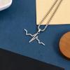 Dopamine Molecule Necklace: Trendy Irregular Style for Women