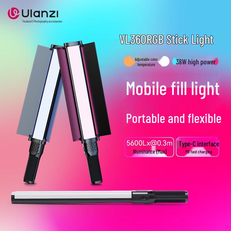 

Ulanzi RGB LED Ручной Видео Свет Палка