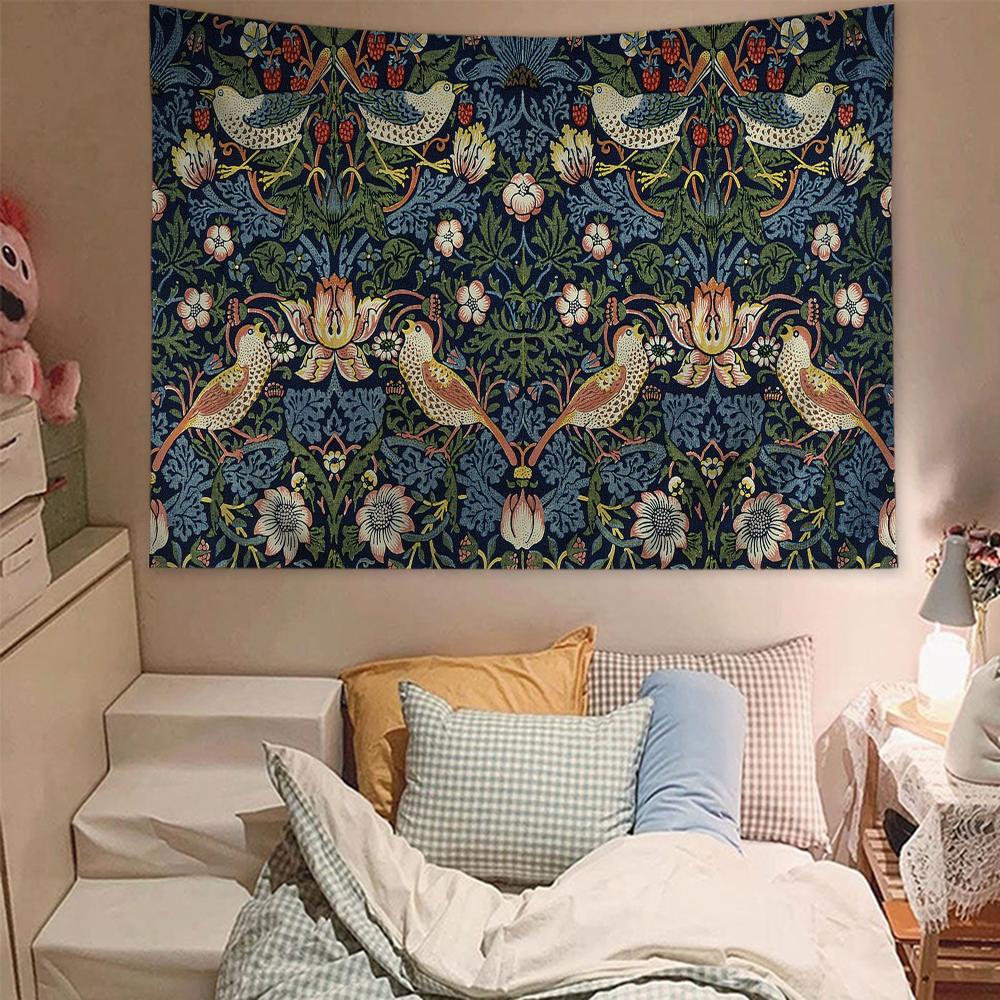 William Morris Wandteppich Kunst Druck Kunst Science Fiction Zimmer Heimdekor Heimdekor