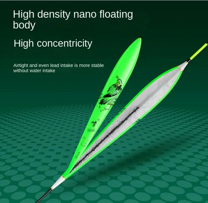 Atraente e sensível flutuador pesca mordida o gancho lembrete atraente T cauda flutuadores ao ar livre pesca acessórios flutuadores