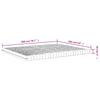 Foam Mattress White 160 X 200 Cm 7 Zone Design Firmness Level 20 ILD