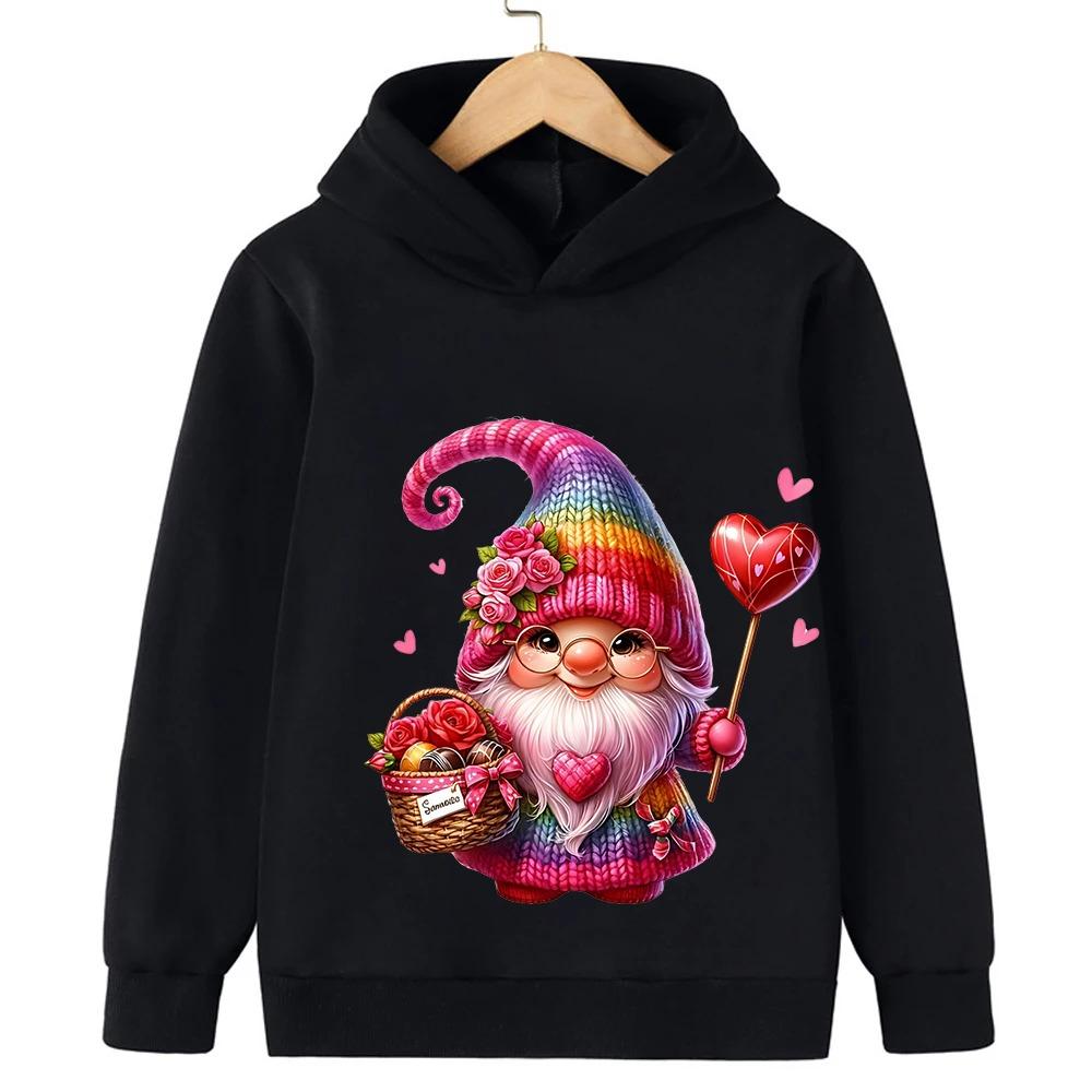 Sweatshirts, Christmas Hoodies, Cartoon Fashion, Santa Claus Printed Clothes, Children's Clothing for Boys and Girls