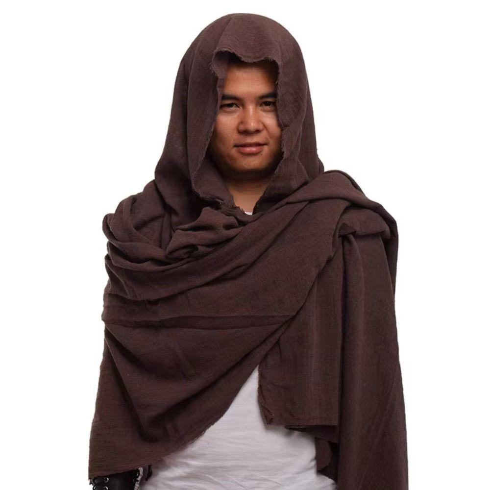 Half Cape Medieval Pirate Cosplay Cape Shoulder Cape Halloween Masquerade Cape Festival Dress-Up