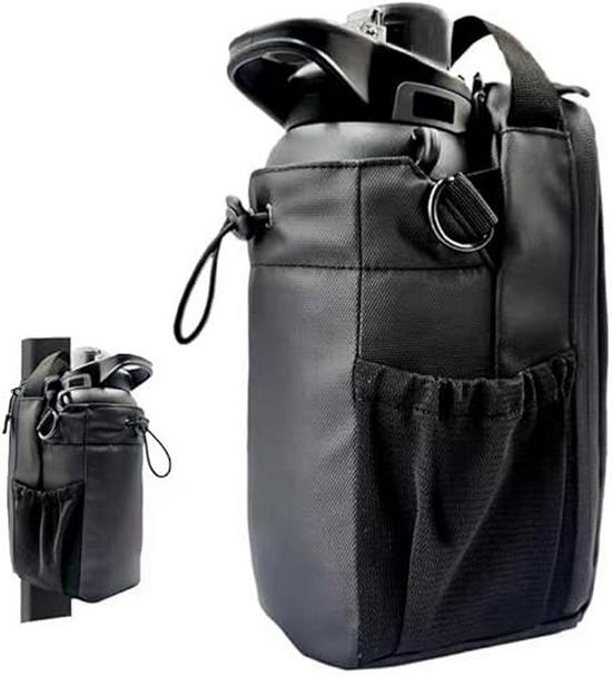 Transgraniczna torba na magnetyczną butelkę na wodę do fitnessu: Duża torba Crossbody na siłownię dla mężczyzn