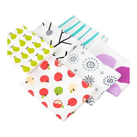 Bloom Gauze Towel Face Towel Set of 6, Gauze Touch, Senshu Towel, Lightweight, Quick-Drying, Fluorescent Dye-Free, Made In Japan, 100% Cotton,