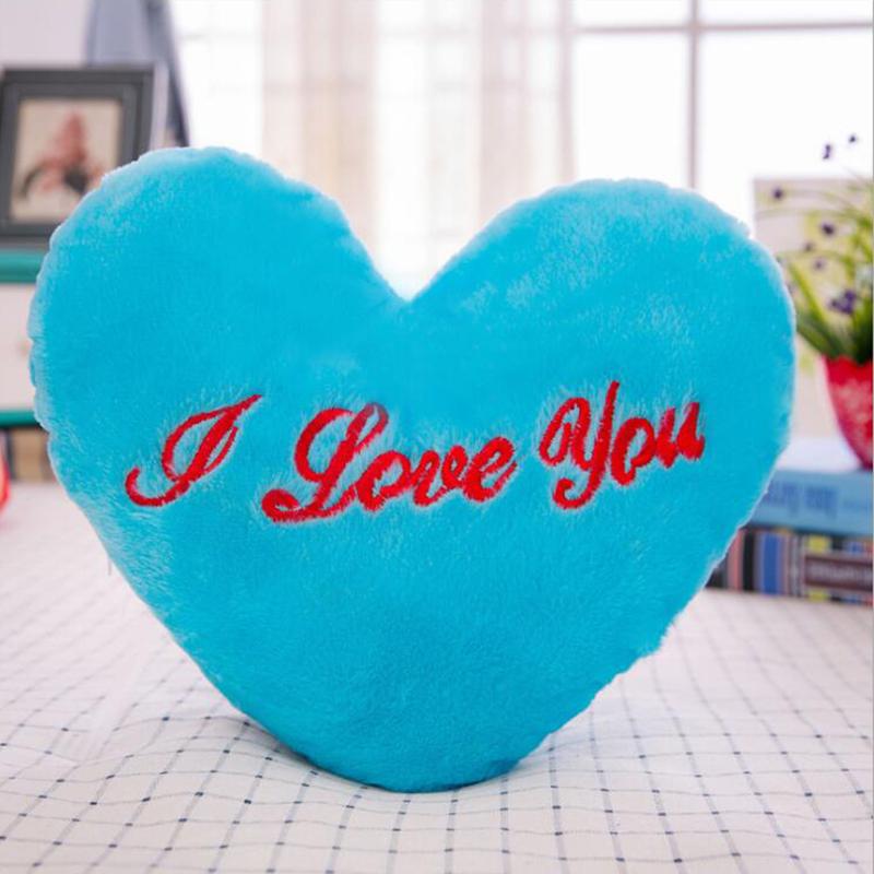 Luminous Pillow Star Cushion Colorful Glowing Pillow Plush Doll Star Heart Bear Paw Led Light Toys For Girl Kids Christmas Gifts