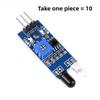 Car Infrared Obstacle Avoidance Module Wall Sensor Adjustable Distance Optical Reflective Sensor Switch
