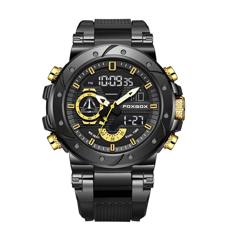Top Brand Luxury Military Digital Watches for Men Fashion Business Men Watch Casual Sport Waterproof Quartz Chronograph