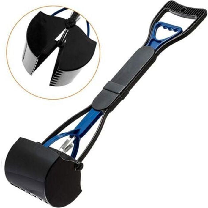 Pelle Ramasse Crottes - KCVV - 60cm - Long Manche - Plastique ABS - Pliable