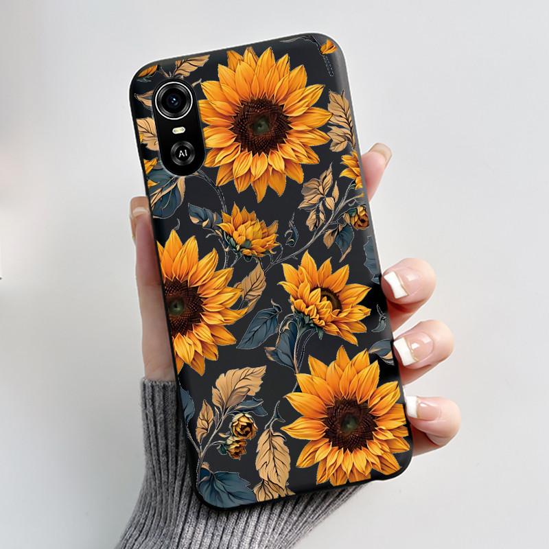 For ZTE Blade A31 Plus / BladeA31 Case Matte Black Aesthetic Luxury Cute Cool Boys Girls Pattern Casing Soft Silicone Back Cover
