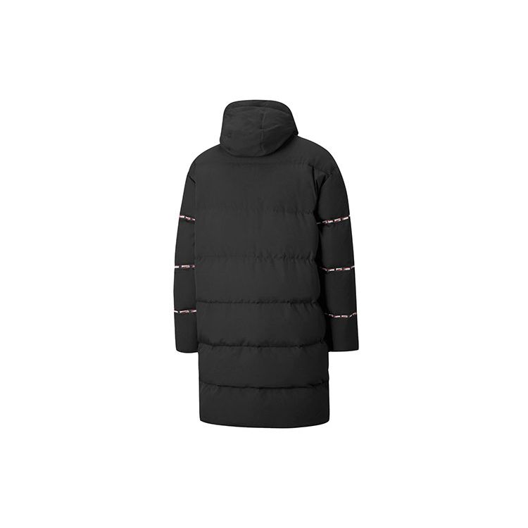 Puma Classics Long Down Jacket Men Outerwear Black 846422-01