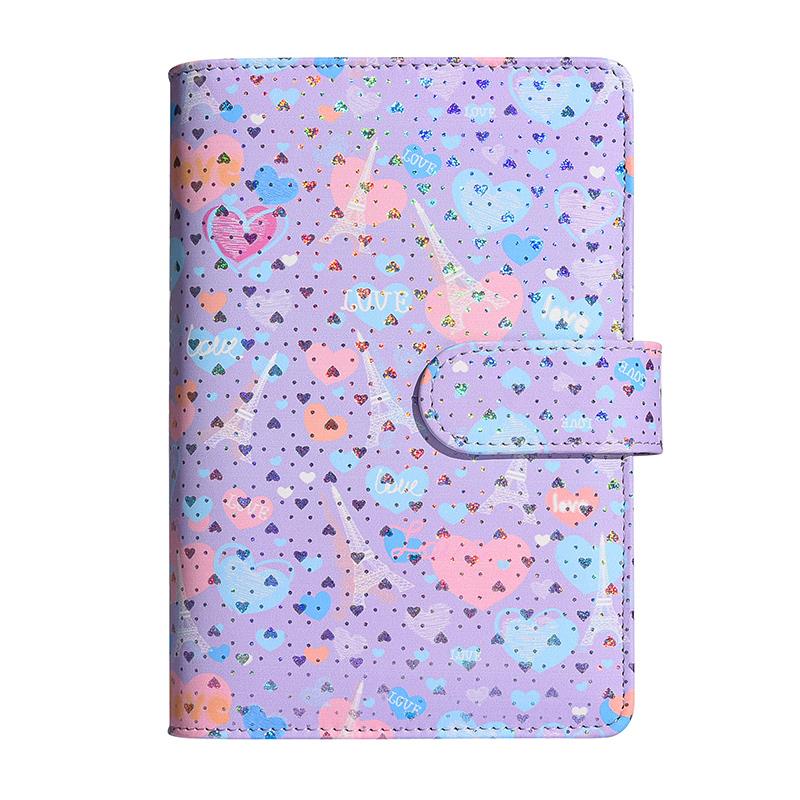 

Формат А6, цветная любовь, искусственная кожа, переплет, блокнот, только обложки, ежедневники, обложки для расписания, школьные канцелярские принадлежности A6