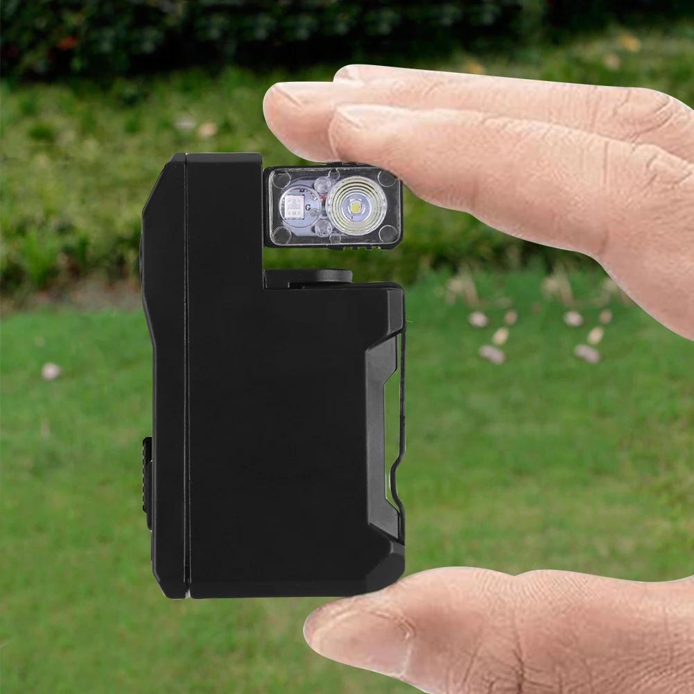 Rechargeable EDC Flashlight Portable Flat Pocket Flashlight Mini Flashlight for Camping Emergency
