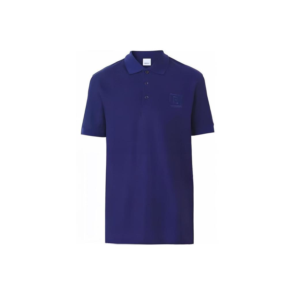 Burberry Letter Graphic Cotton Pique Polo Shirt 80530281