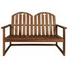 Conjunto de Lounge de Jardim de 4 Peças Madeira de Acácia Maciça