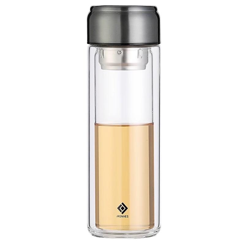 Yileya Double-Layer Glass Cup