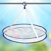 Quality Folding Drying Rack Hanging Clothes Laundry Sweater Basket Dryer Net