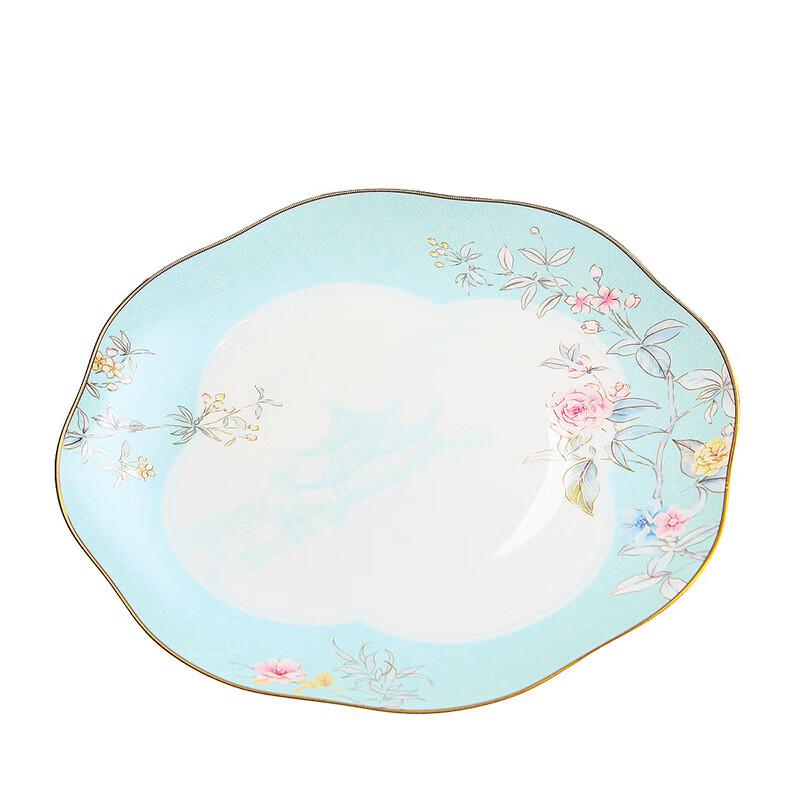 Orchid Pavilion 62-Piece Bone China Dinnerware Set