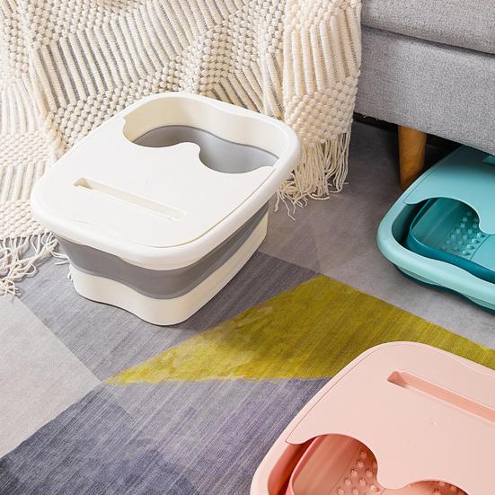 Skládací bazénová vanička na nohy Bazén Skládací umyvadlo na nohy Přenosné příslušenství k oplachování nohou