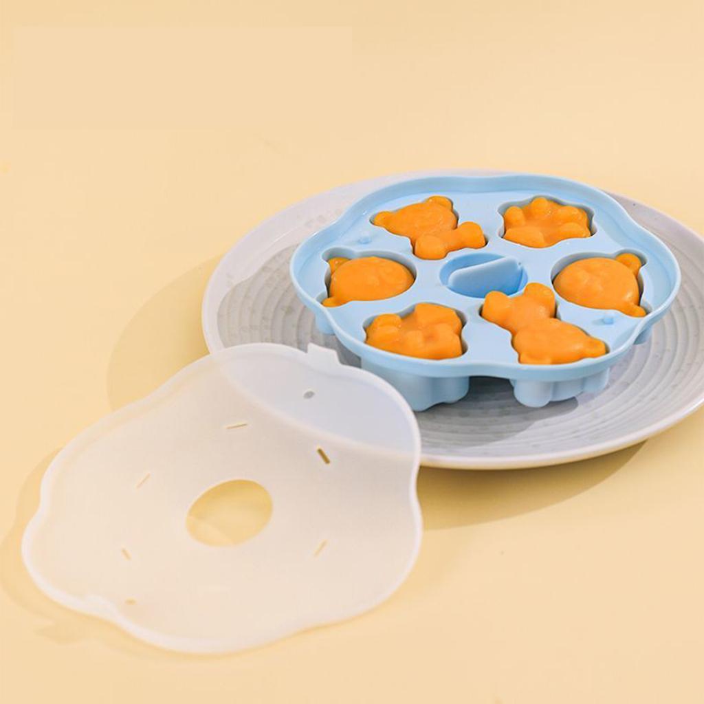Cartoon Silicone Mold Baby Complementary Food Mold Multipurpose DIY Cake Breads Chocolates Making Stencils Kitchen Supplies