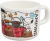 Onishi Ken Seihan PEANUTS Melamine Series Camping Bus Gift Cooking X 9 X Set, Red, 34.9 23.7cm (PE-2821)
