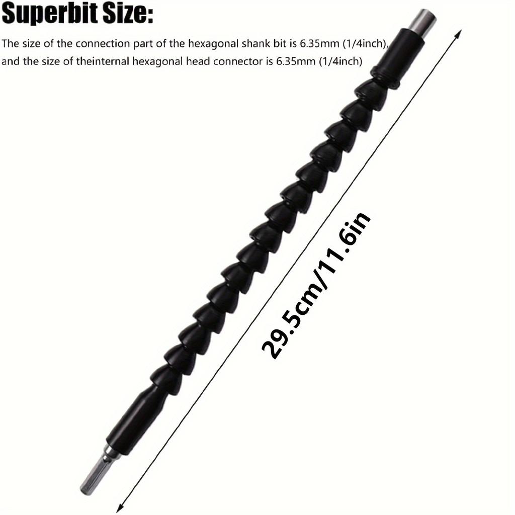 New Flexible Hex Shaft Drill Bits Extension Bit Holder with Magnetic Connect Drive Shaft Electric Drill Power Tool Accessories