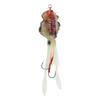 Squid Fishing Lure for Sea Fishing Simulation Iron Hook Octopus Lure Simulation BaitYellow and Red