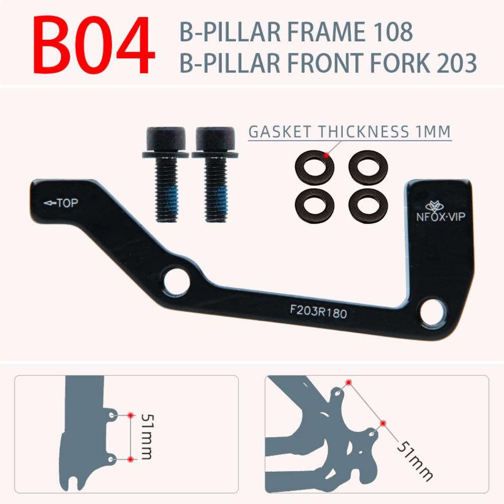 1set PM/IS 160 180 203 Mm Disc Brake Base Pads Set for Electric Mountain Bike