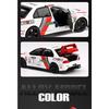 1/32 Mitsubishi Lancer Evolution EVO WRC Alloy Model Car Toy Diecasts Metal Casting Sound and Light Car Toy for Children Vehicle