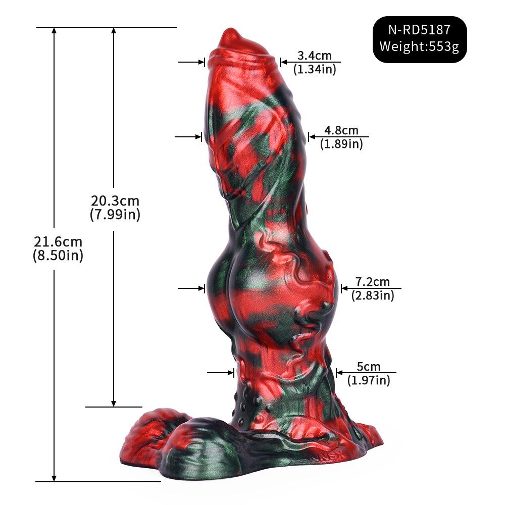 Sex Toys For Women Masturbators Lesbian Odd Shapes Dildos Large Penis Max Diameter 6.8cm 770g Liquid Silicone Adult Sex Products