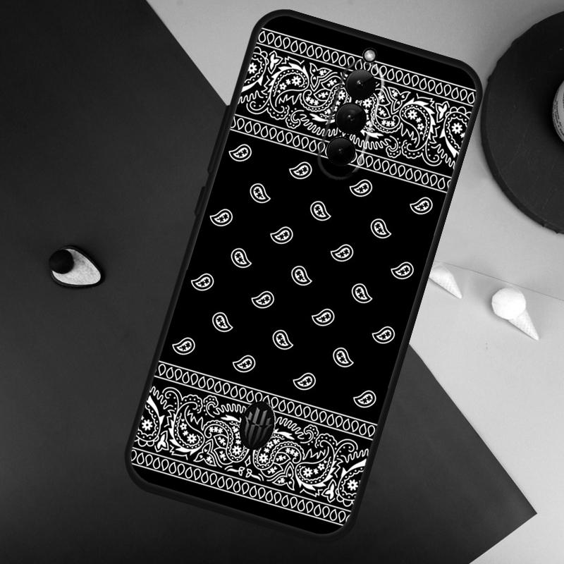 Royal Bandana Paisley For ZTE Nubia Red Magic 10S 8 9 8S 9S Pro Plus 10 Air 6S 7S 7 Pro Red Magic 11 Pro Plus Case