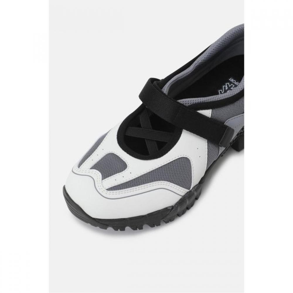Kolon Sport Women Mary Jane Sandal Pleate Fe2ax25410gry