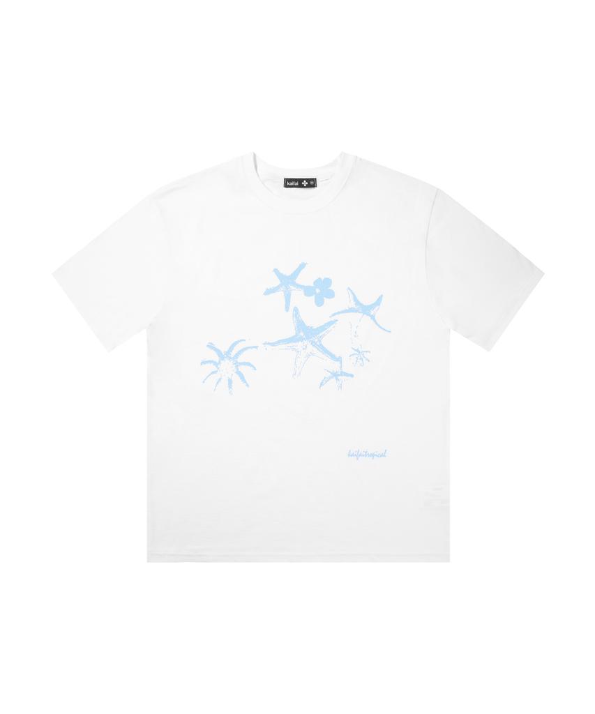 KAIFAI Osel Short Sleeve T-Shirt (White) K26Qb226