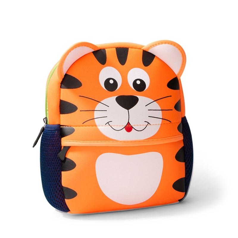Cute Shoulder Bag for Child Student Tiger/Giraffe/Rabbit/Goat/Dog/Squirrel-Dinosaur/Monkey/Chicken-Owl Shaped Schoolbag