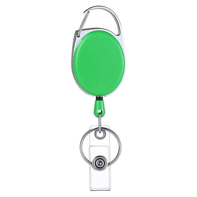 Transparent Card Slots Id Badge Holder Id Pendant Badge Reel Storage Organizer Employee Pass Work Card Case