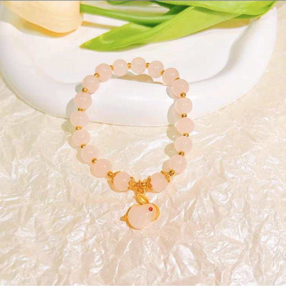Imitation Hetian Yutu Fu Brand Bracelet Women's Design High-value Bracelet Girlfriend Gift