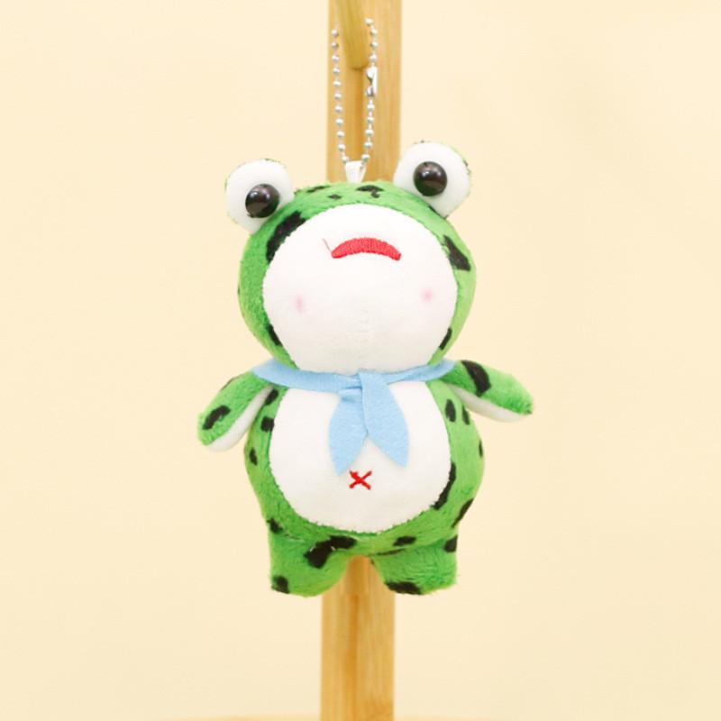 Cute Little Frog Keychain Cartoon Kids Backpack Hanging Ornament Gift Birthday