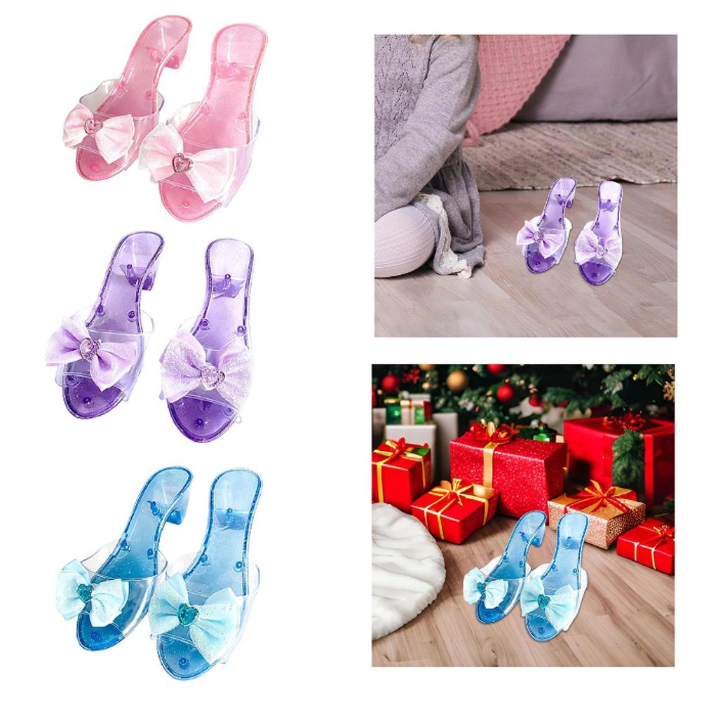 Gelee-Sandalen, Kinder's High Heels, Prinzessinnenschuhe für Geburtstagsveranstaltung