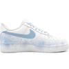 Nike Air Force 1 Box Action, Rain After The Storm, Distressed, Hand Drawn Cow Leather Abrasion Resistant Low Top CW2288-111(Team204-)