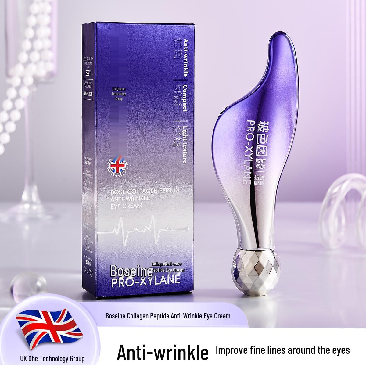 Bailanmeng Bosein Collagen Peptide Anti-Wrinkle Eye Massager & Cream