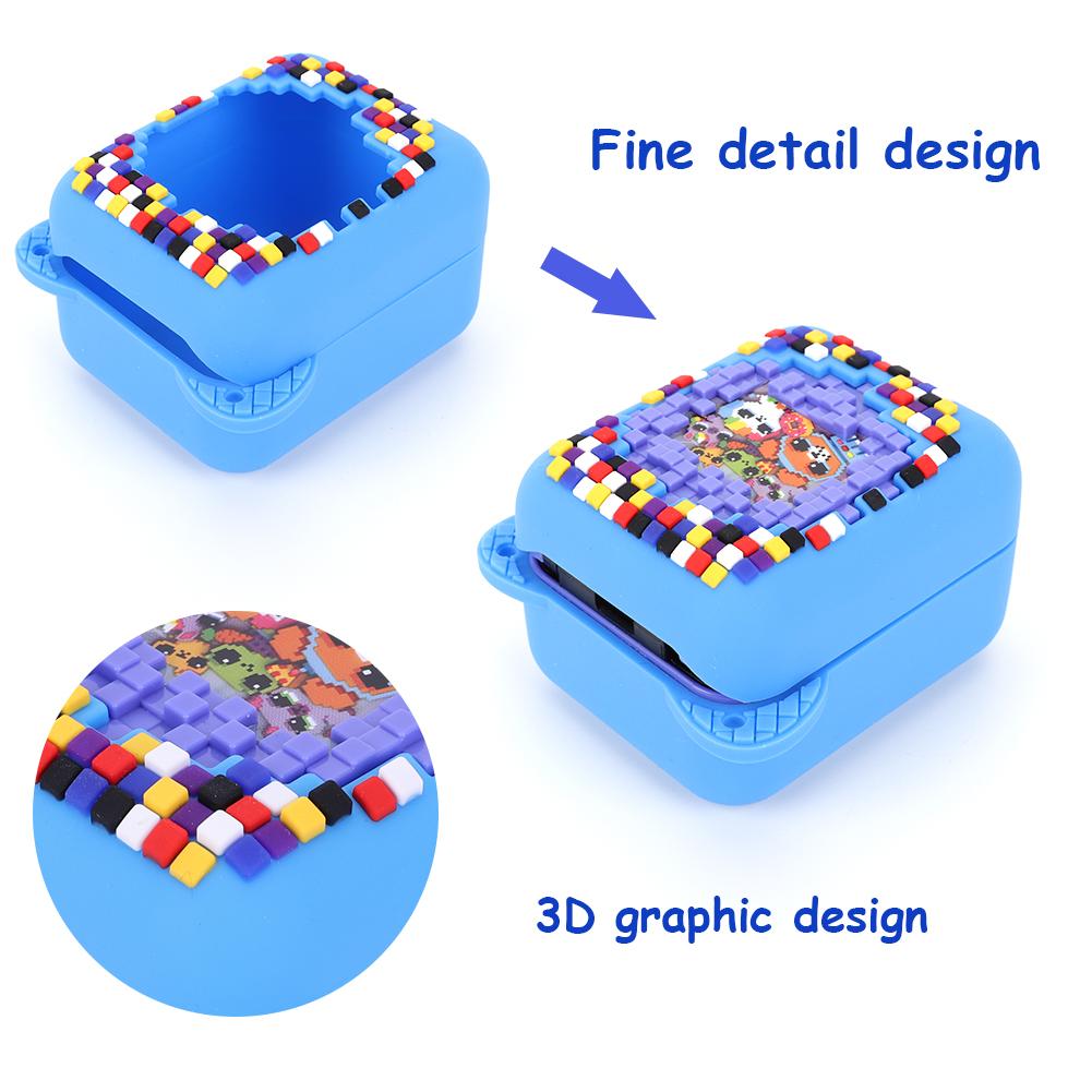 Pentru Husă Protectoare Animal de Companie Digital Bitzee Cu Șnur Lung, Husă Protectoare din Silicon Rezistentă la Praf, Geantă Accesorii