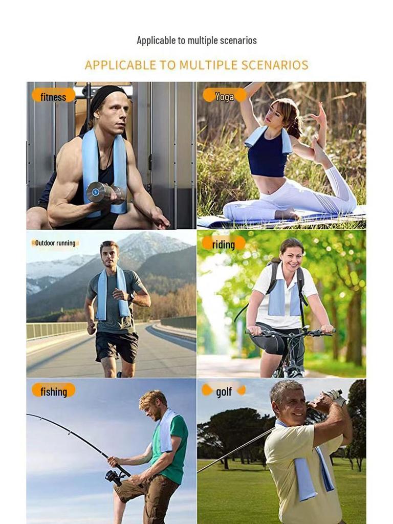 Microfiber Quick-Dry Double-Sided Yoga & Sports Towel